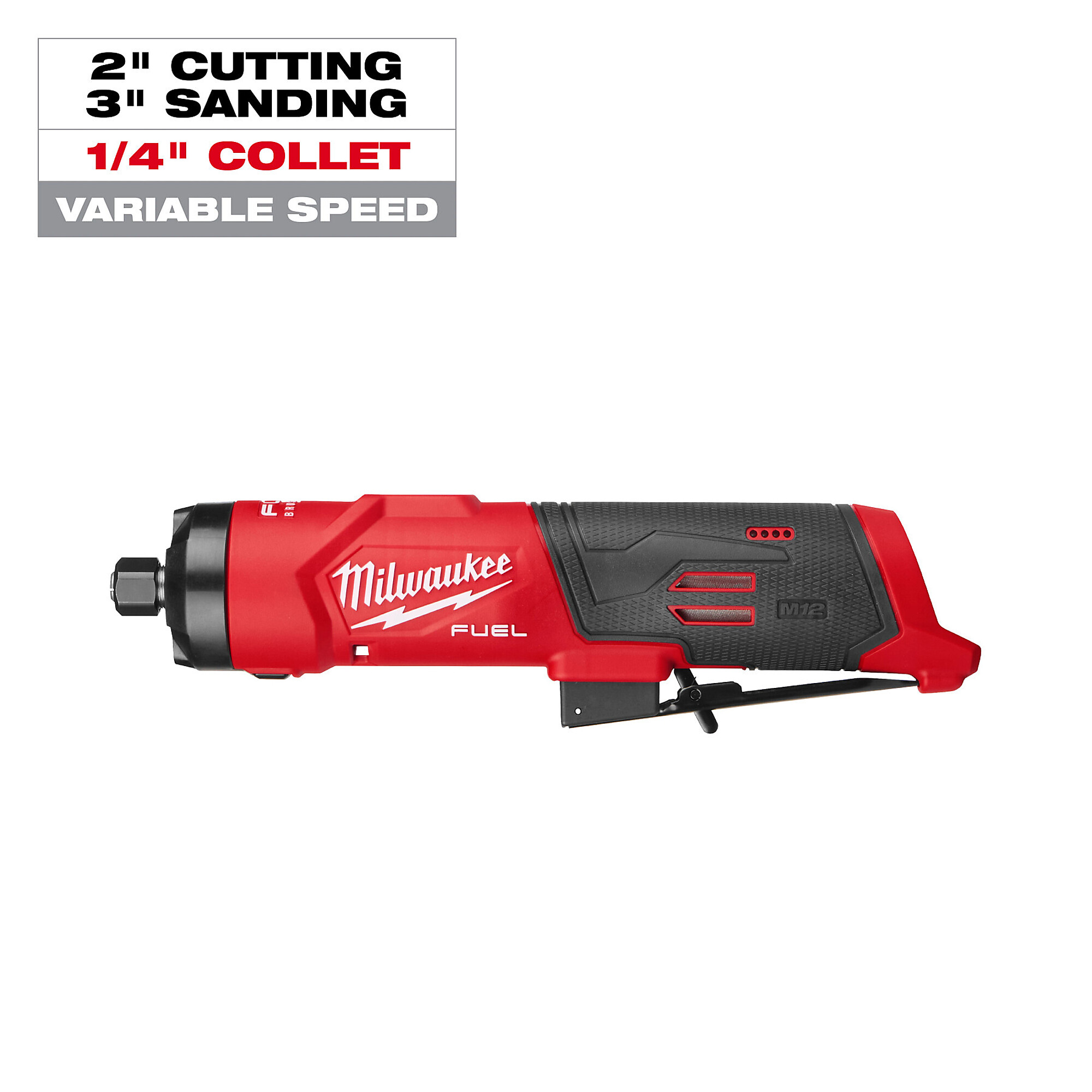 M12™ FUEL™ 1/4" Straight Die Grinder, Model# 3486-20